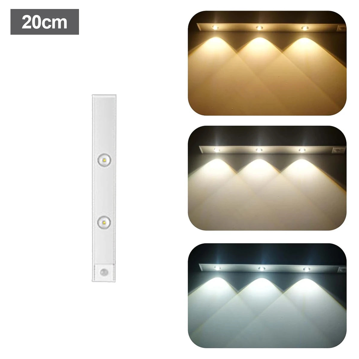 PrismGlow Rechargeable LED Strip