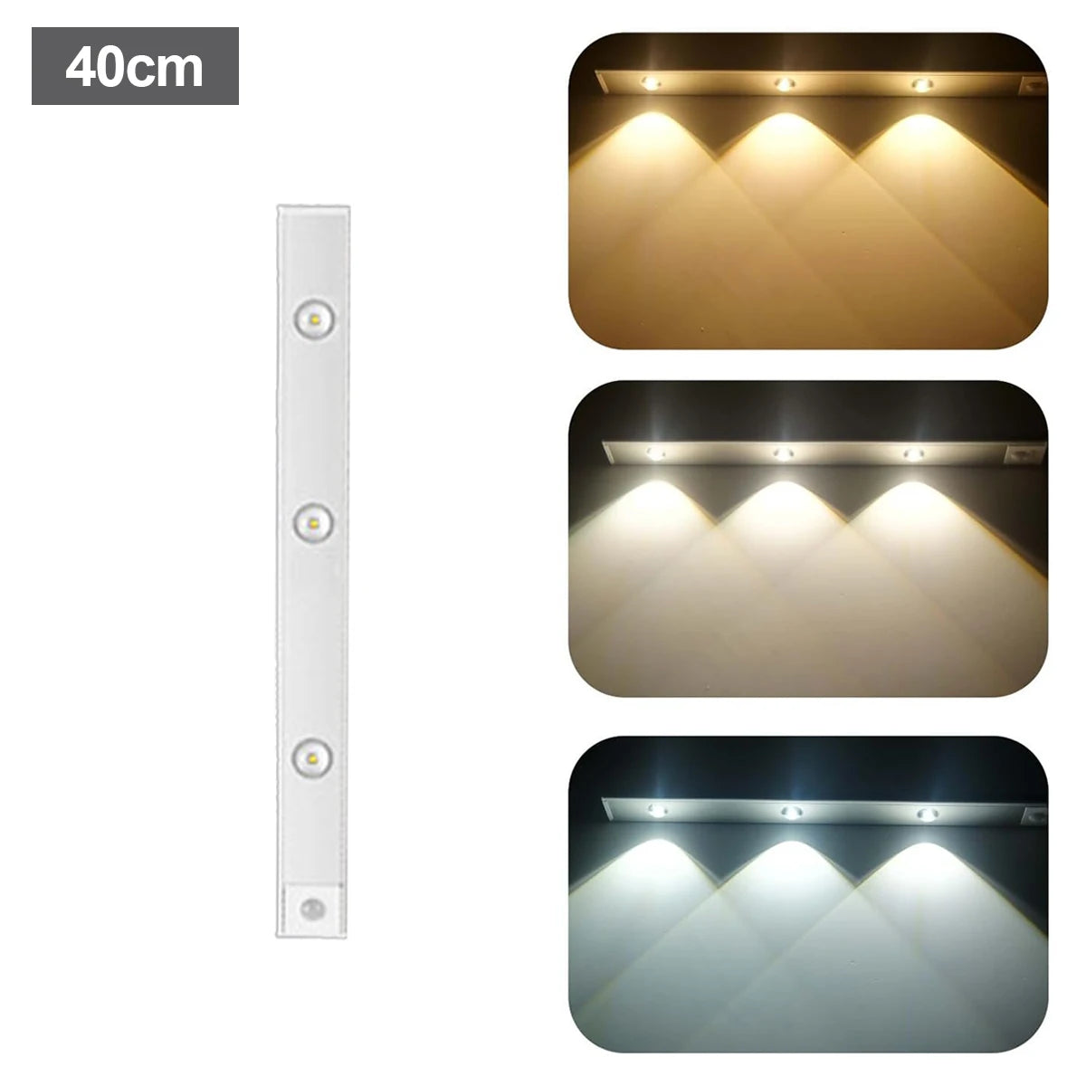 PrismGlow Rechargeable LED Strip