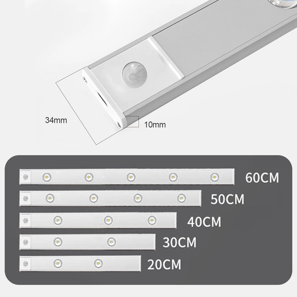 PrismGlow Rechargeable LED Strip