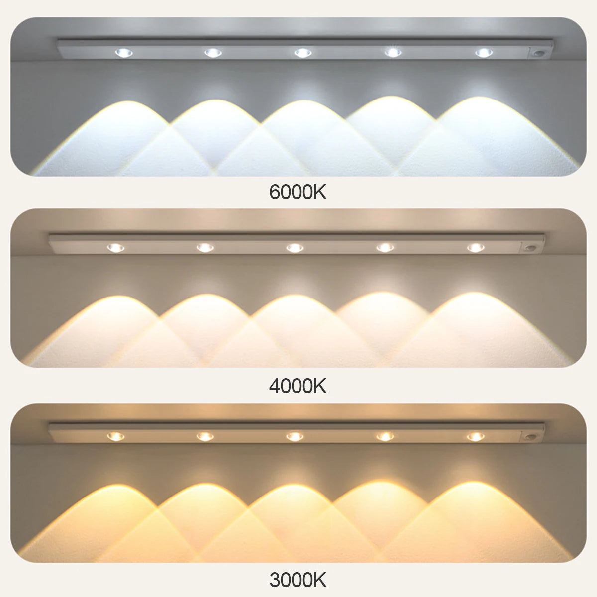 PrismGlow Rechargeable LED Strip