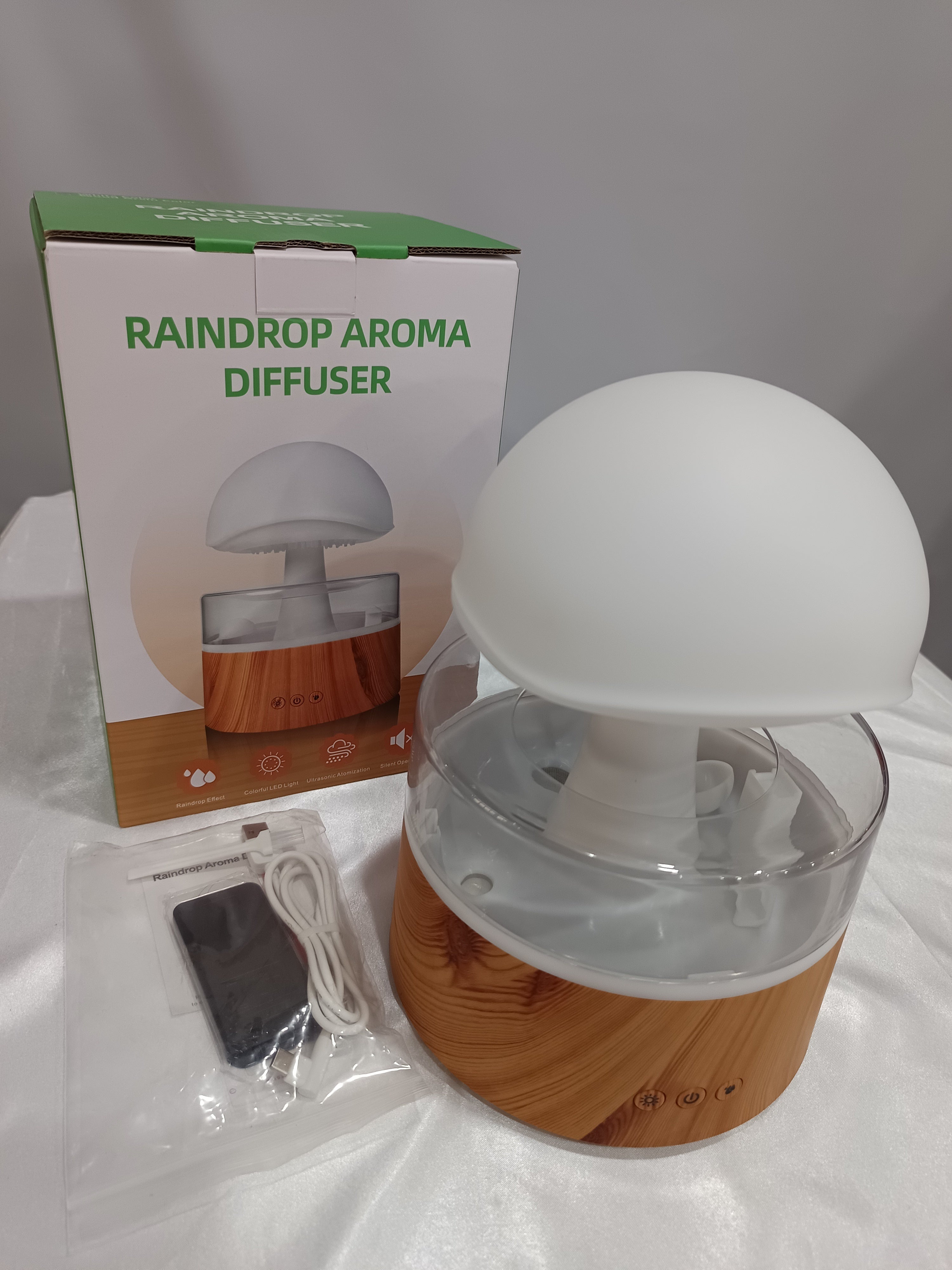 Rainy Ultrasonic Aroma Diffuser